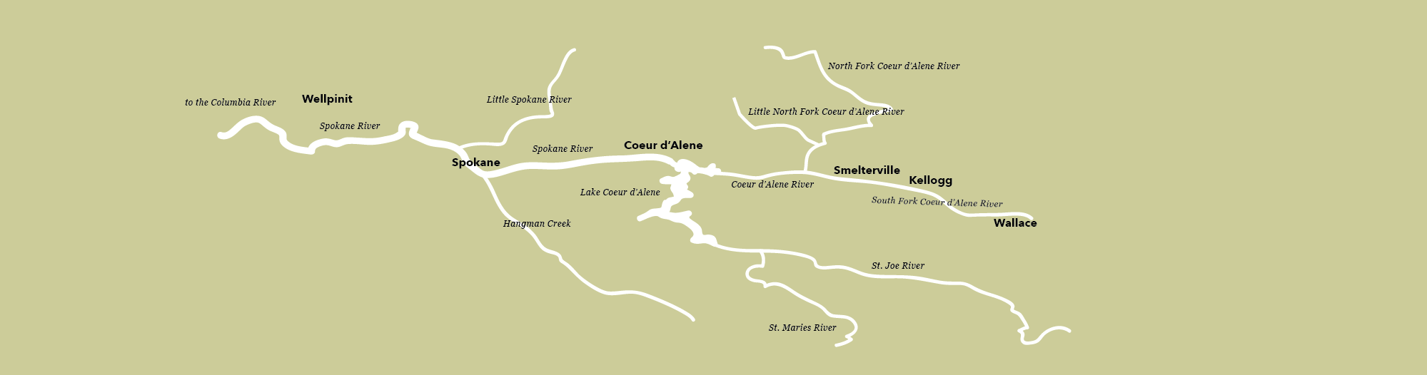 Map of PCB